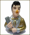 Elvis Presley Rubber Duck - Gold Lame