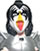 KISS - Gene Simmons gift - Collectible limited edition Gene Simmons Celebrity Duck