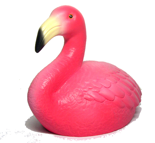 Classic Pink Flamingo Rubber Ducks