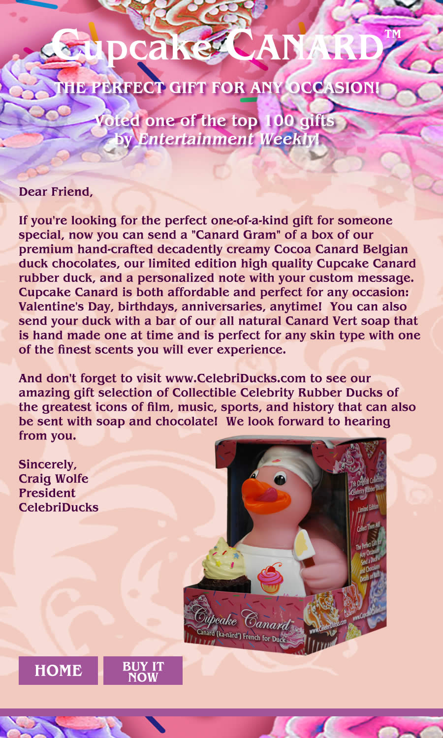 Cupcake Canard