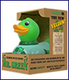 100% totally recycled "green" rubber duck, Mr. Green